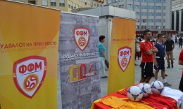 ФФМ се претстави на саемот за спорт по повод европската недела на спортот