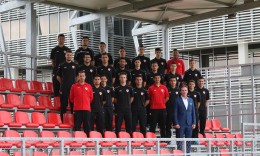 УЕФА академијата на ФФМ на контролни натпревари во Белград