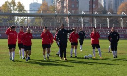 Собир на женската А репрезентација пред последниот натпревар од циклусот квалификации