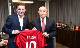 Раководството на ФФМ на состанок со првите луѓе на Турската фудбалска Федерација