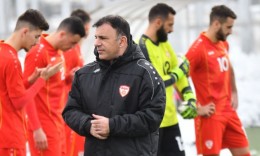 Ангеловски: Задоволен сум од тестот, играчите ќе ги следиме во иднина