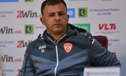 Прес-конференција на Македонија пред контролниот дуел со Словенија